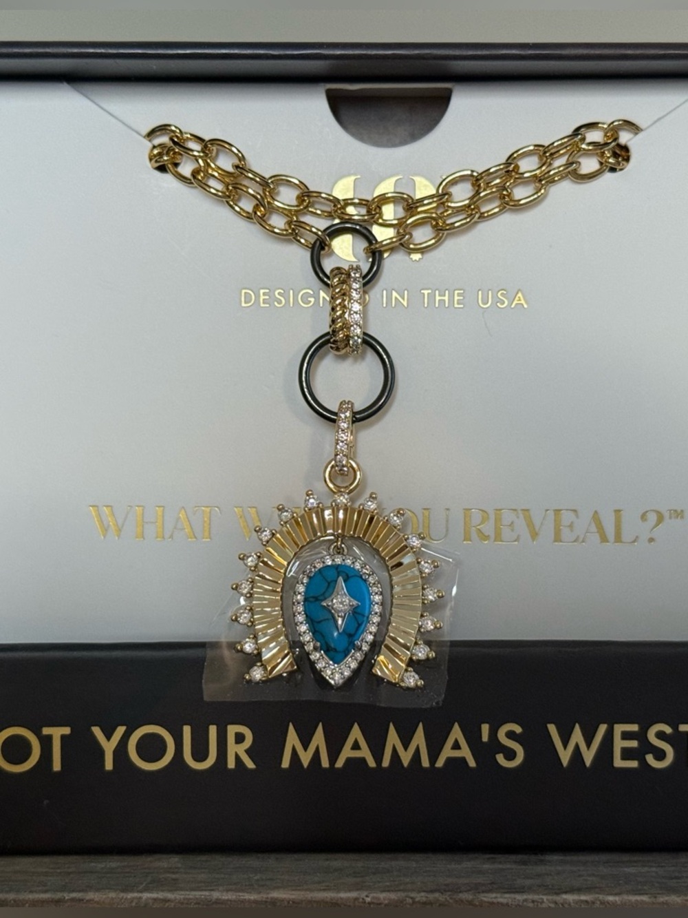 Bomb Party Outlaw Necklace. “Not For Soft Hands” Brand New!